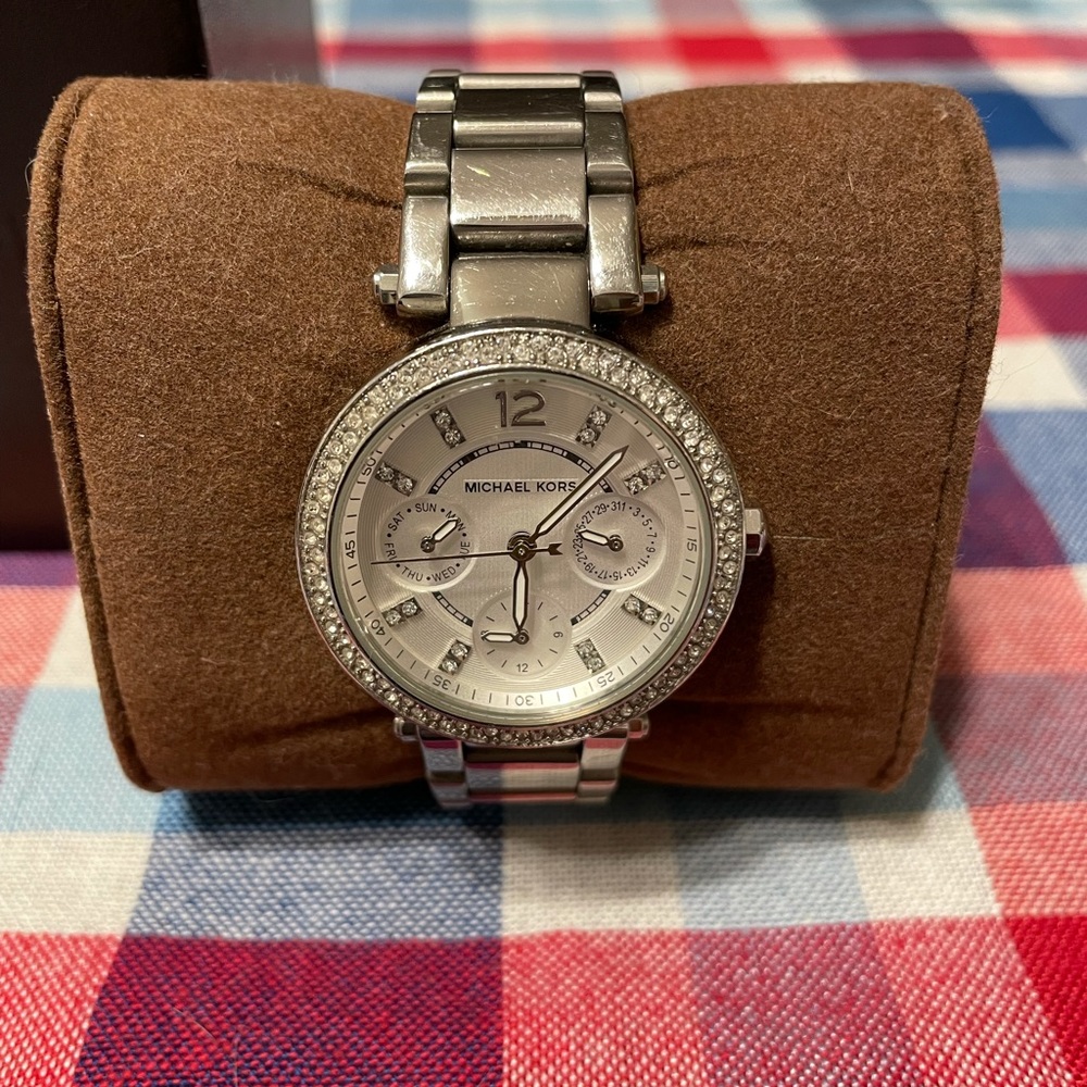MK watch.